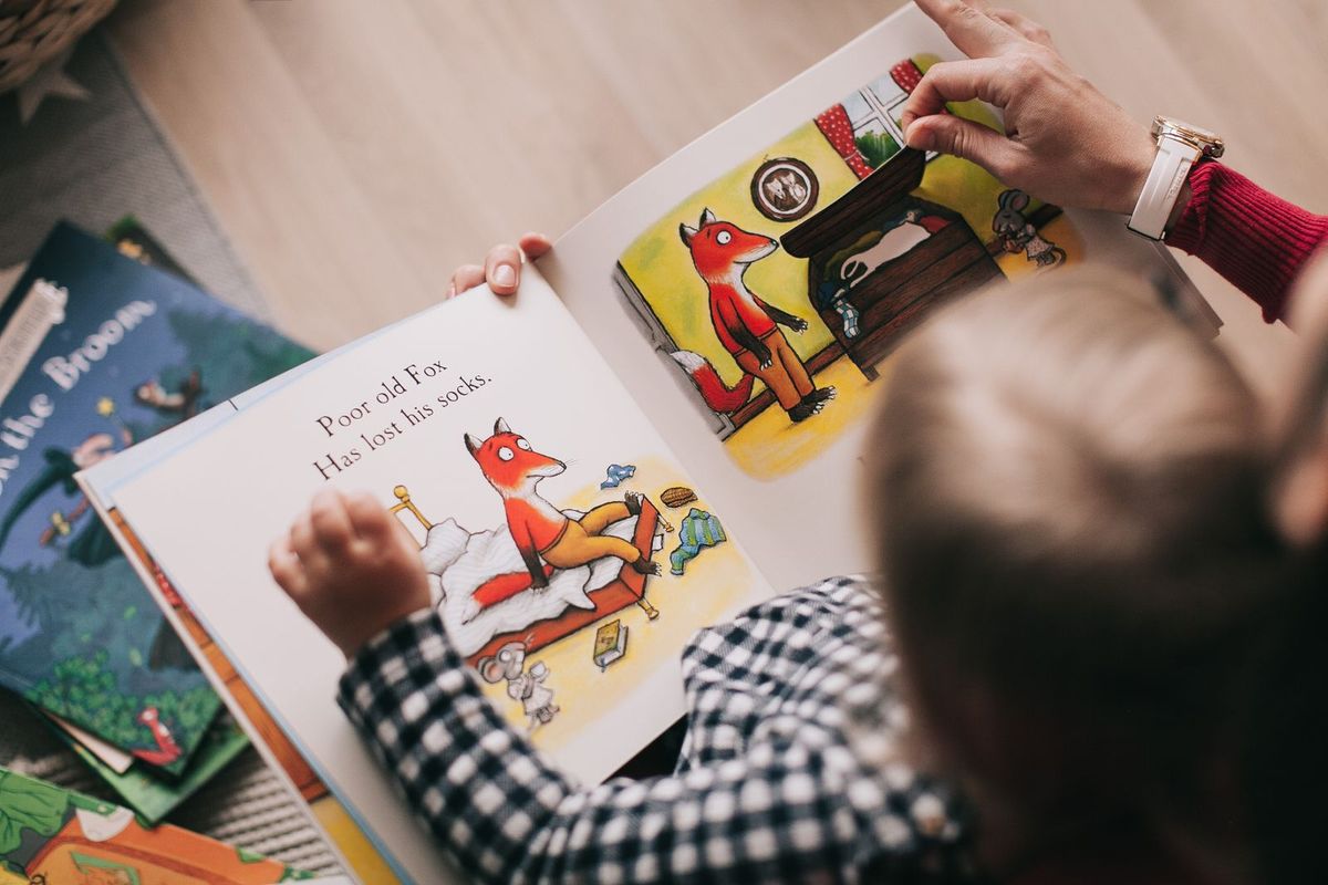 A recordable storybook — a keepsake gift idea for grandparents